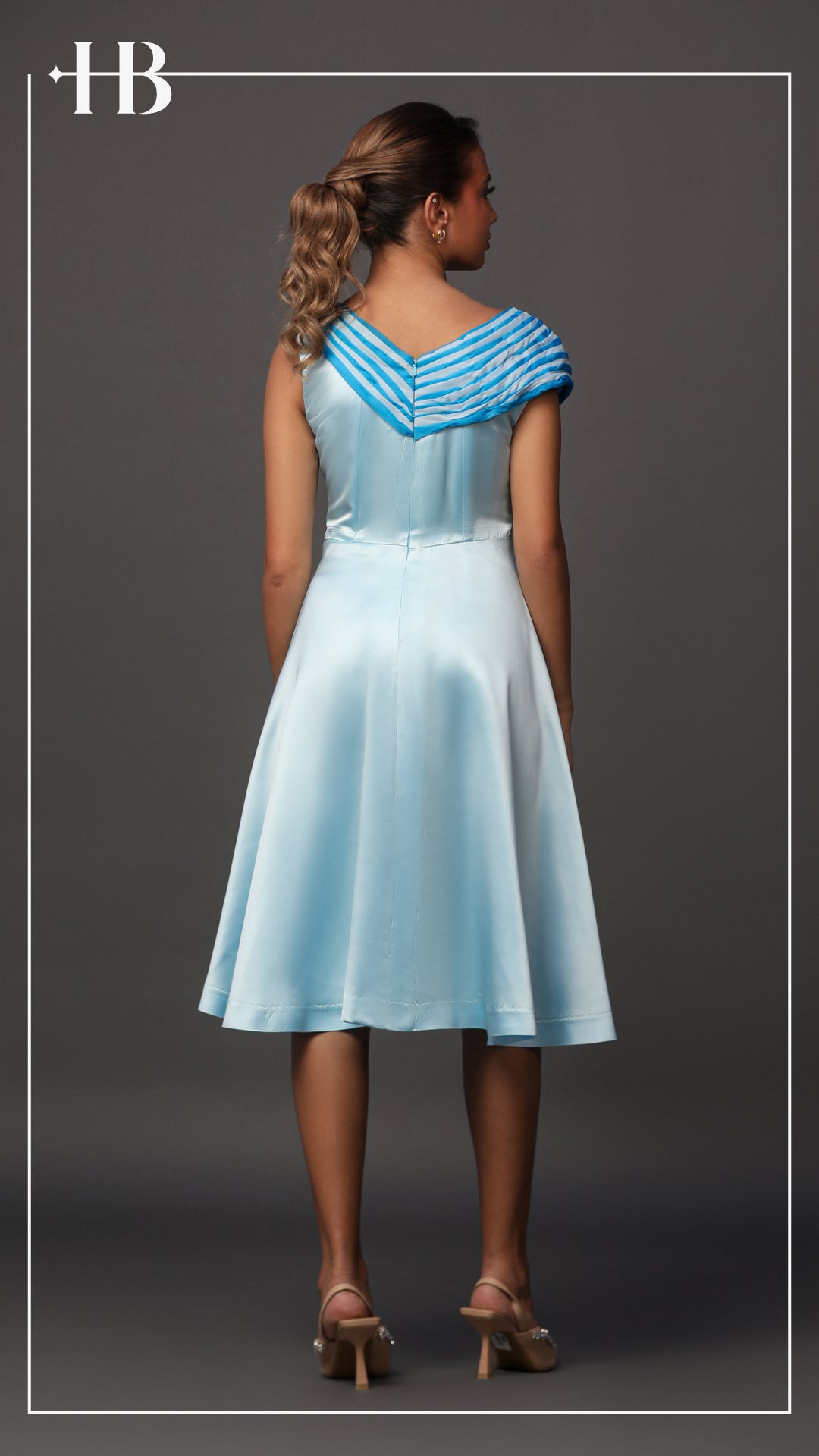 Blue Midi Dress