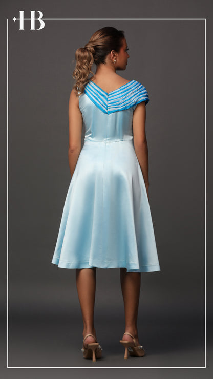 Blue Midi Dress