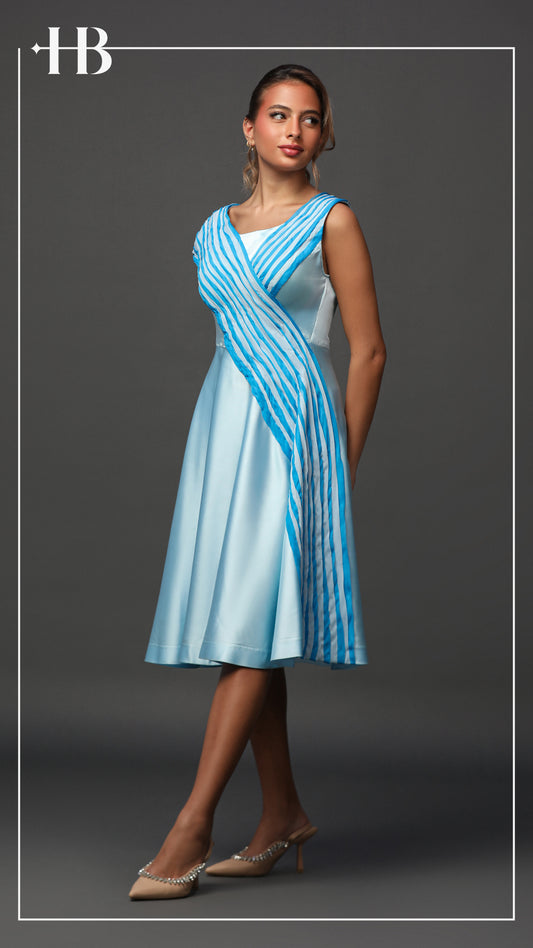 Blue Midi Dress