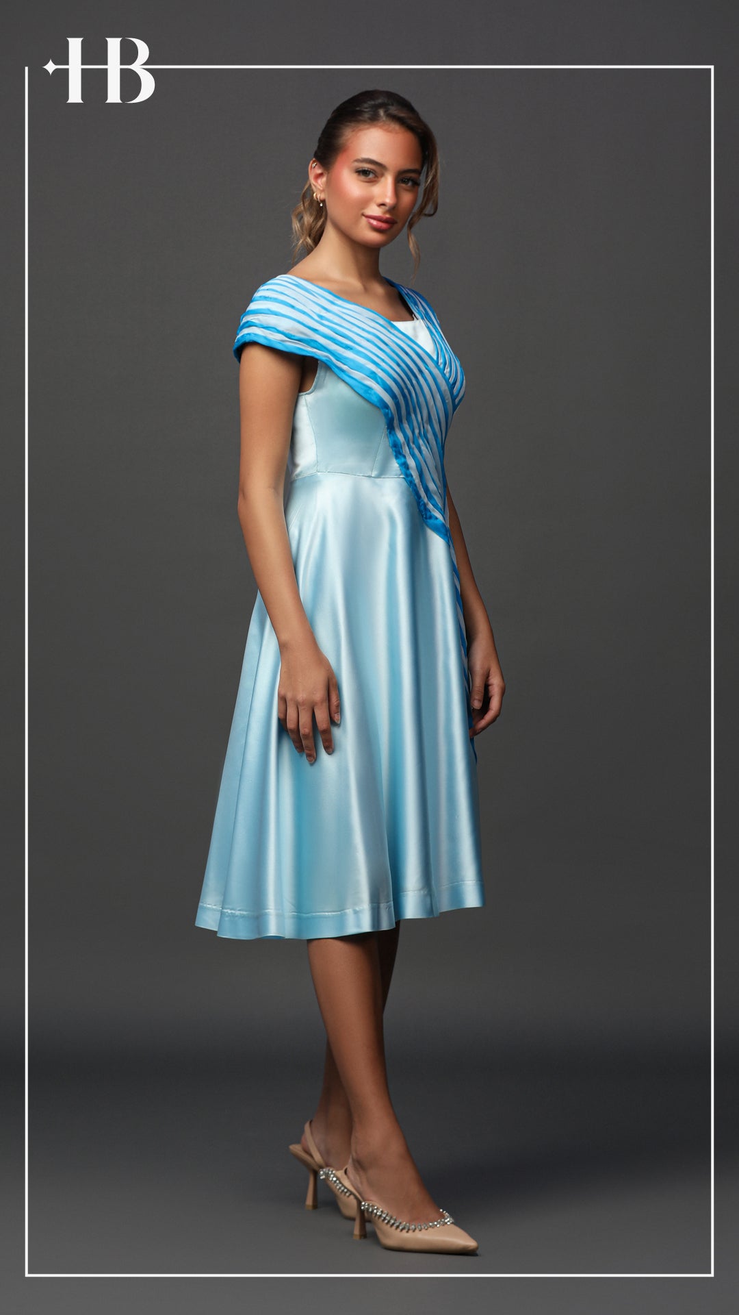Blue Midi Dress